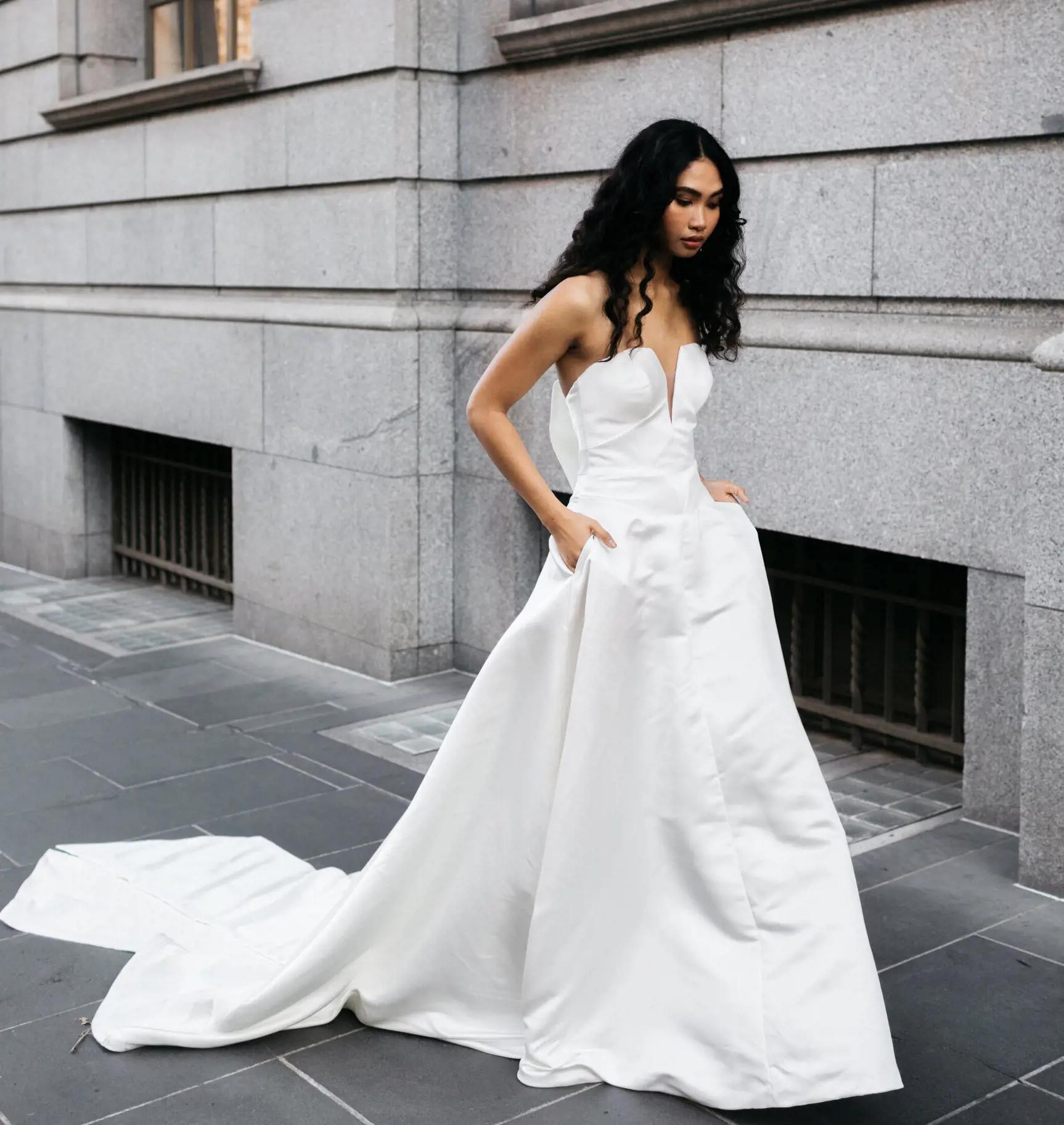 Minimalist Wedding Dresses Image