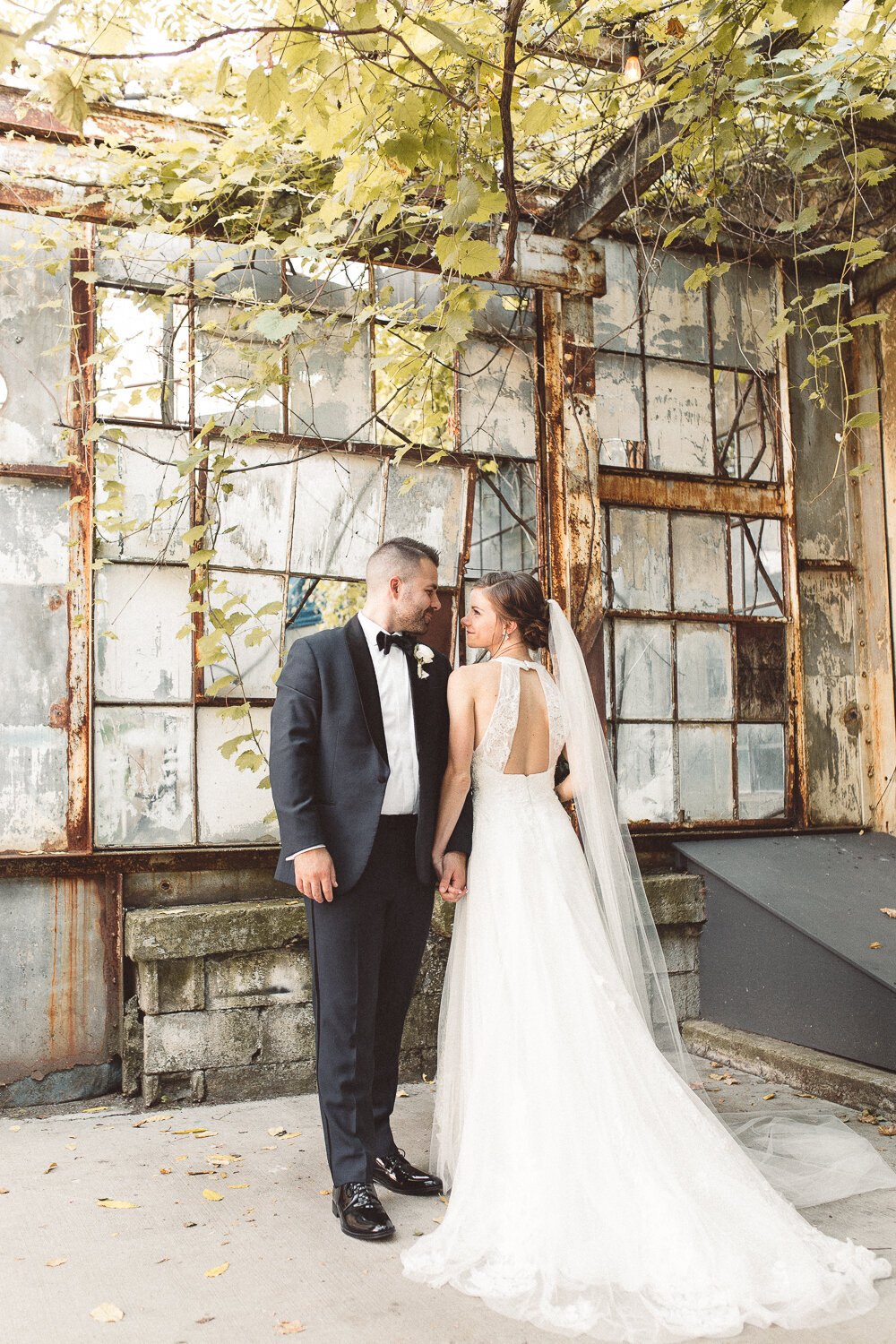 Kenzie and Nick' Wedding featuring a custom Renee Grace Bridal gown