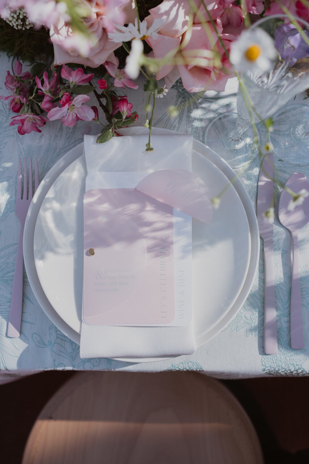 Styled Spring Elopement at Mona Farm featuring the Renee Grace Bridal 'Alana' gowns