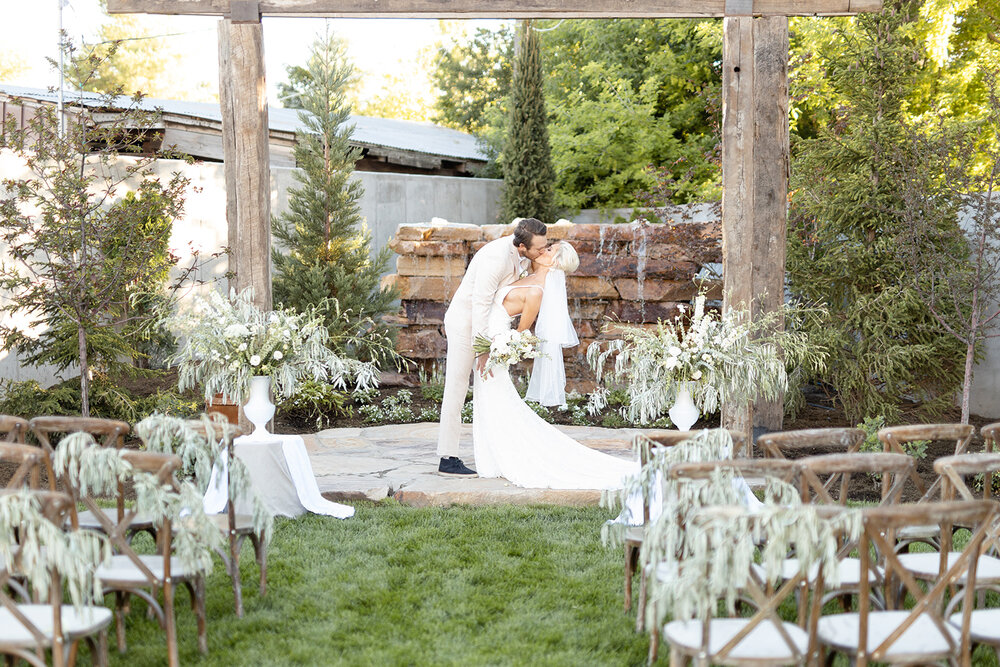 Kate and Parker on Renee Grace Bridal