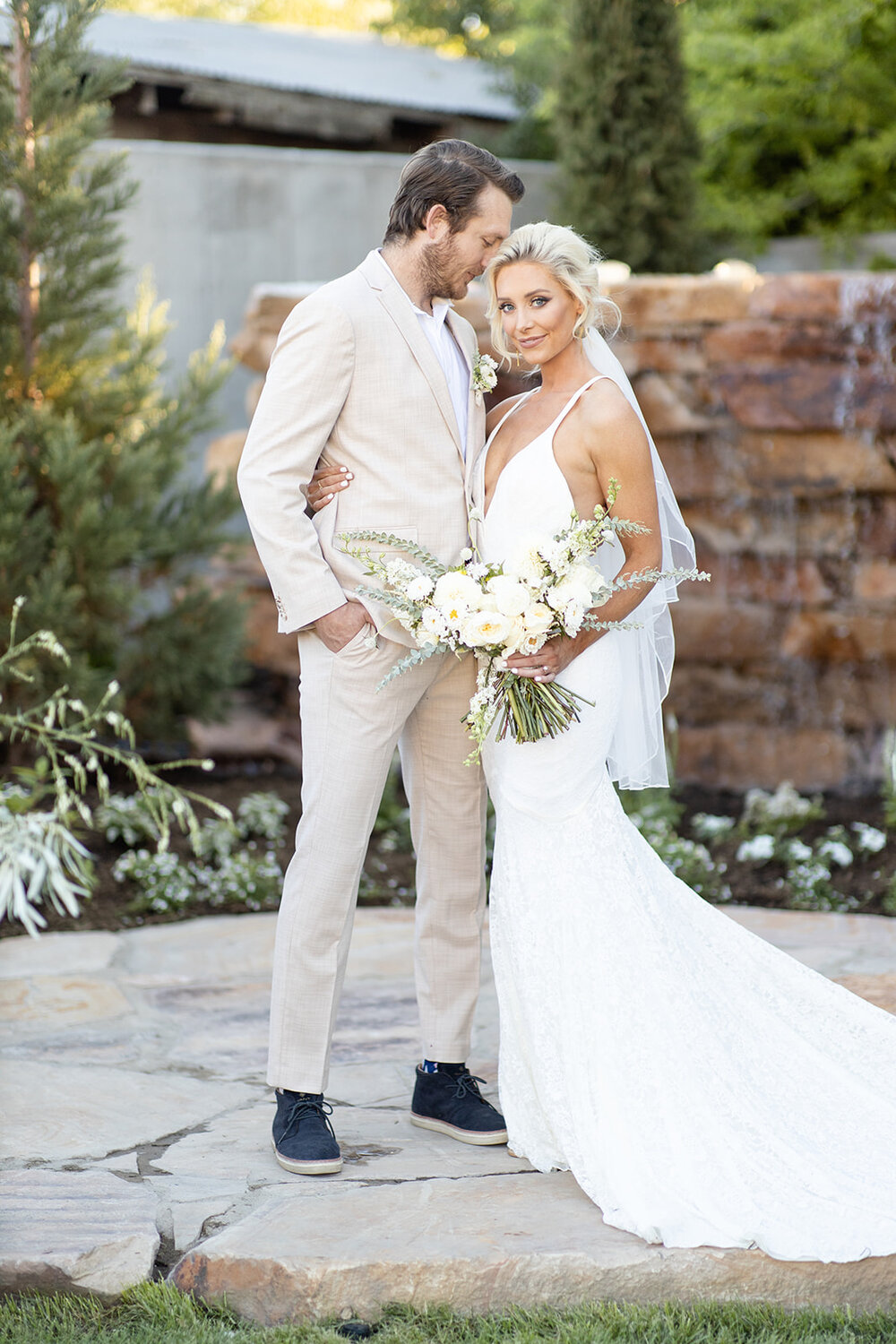 Kate and Parker on Renee Grace Bridal